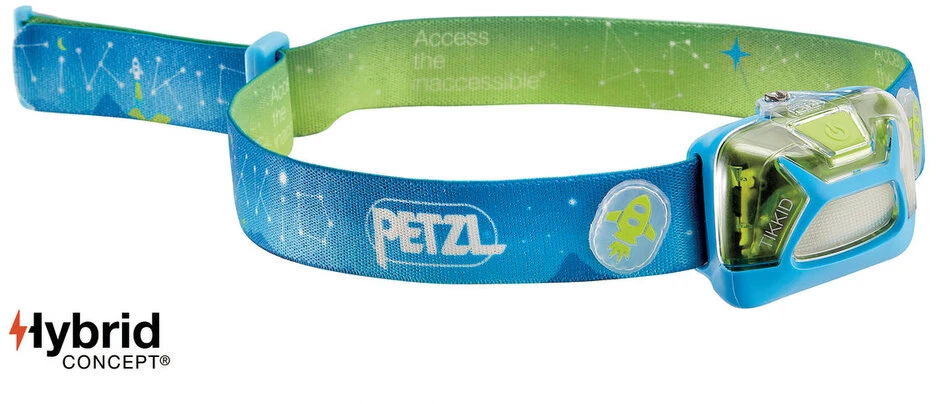 Vaikiškas galvos prožektorius Petzl Tikkid - Mėlyna