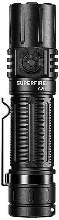 Superfire Rankinis žibintuvėlis, 20W, 1700lm, IP44, įkraunamas USB C, su 21700 4000mAh baterija
