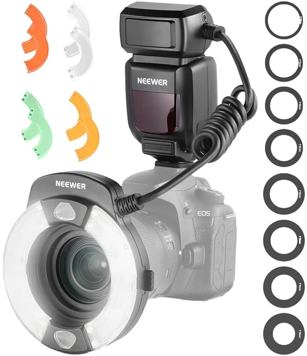 Žiedinė blykstė Neewer RF1-C