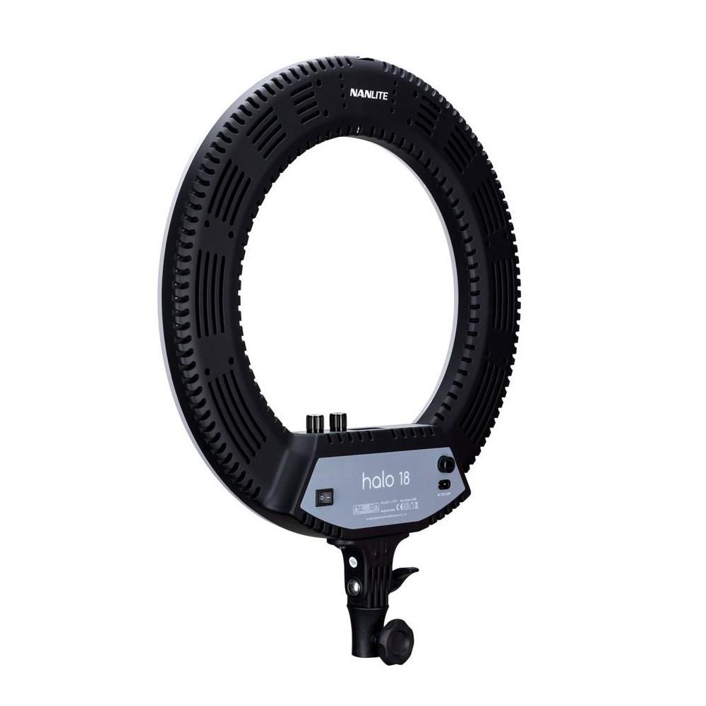 Žiedinis LED šviestuvas Nanlite Ringlight Halo 18