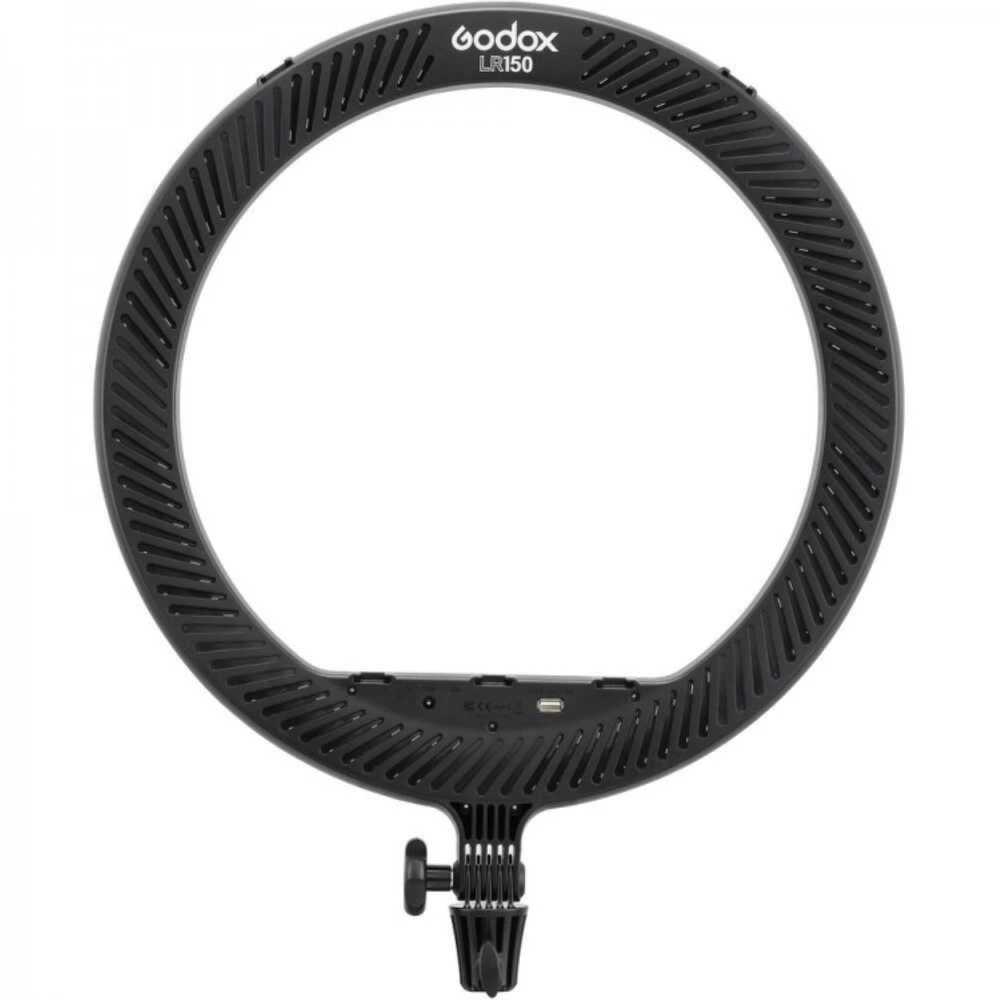 Žiedinis šviestuvas Godox LR-150B LED (Juodas)