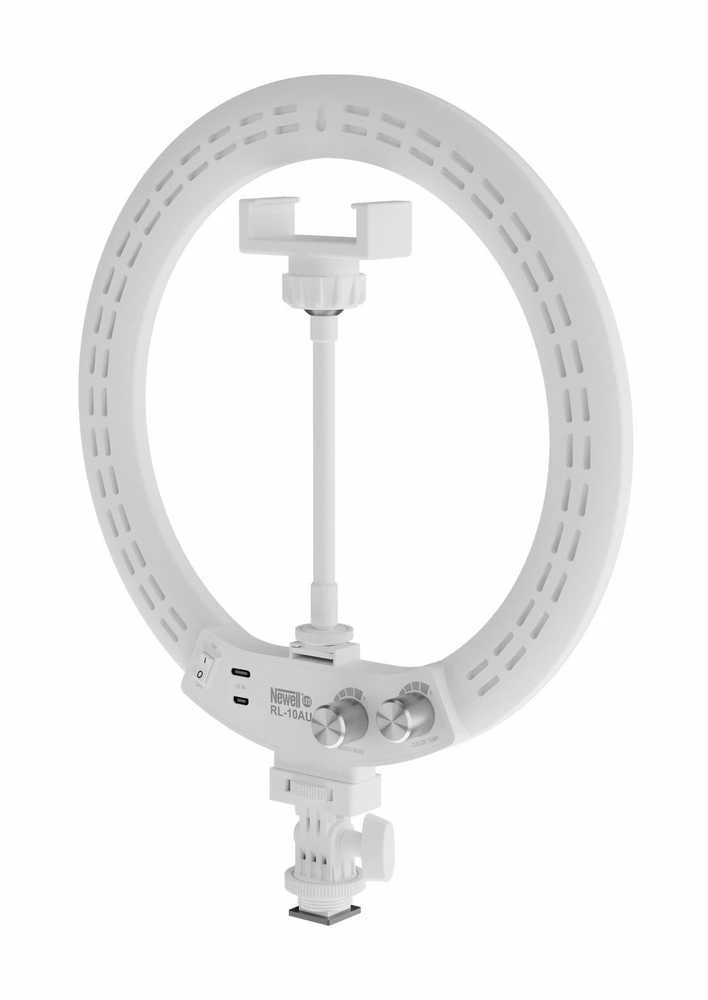 Žiedinis Šviestuvas Newell RL-10A Arctic Baltas LED + Stovas