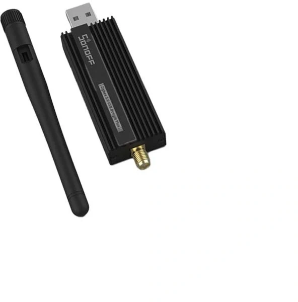 Zigbee Koordinatorius - Sonoff ZigBee 3.0 USB Adapteris 5 V USB SMA Antena Sidabrinė