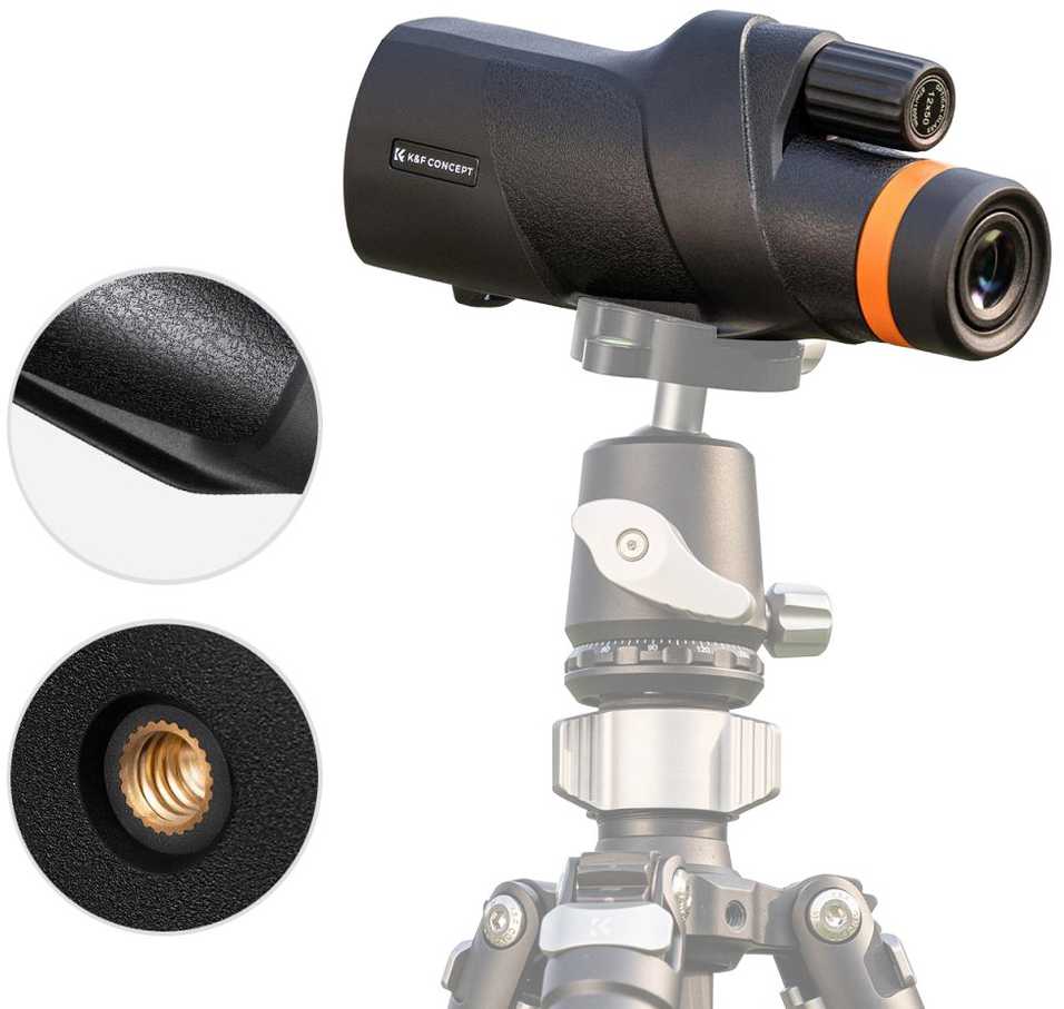 Žiūronai Kf Concept Monokuliarus K&F Concept KF33.072 BAK4 12x50