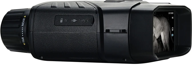 Žiūronai FNIRSI NVS-40 skaitmeninis naktinio matymo prietaisas su 4K HD įrašymu