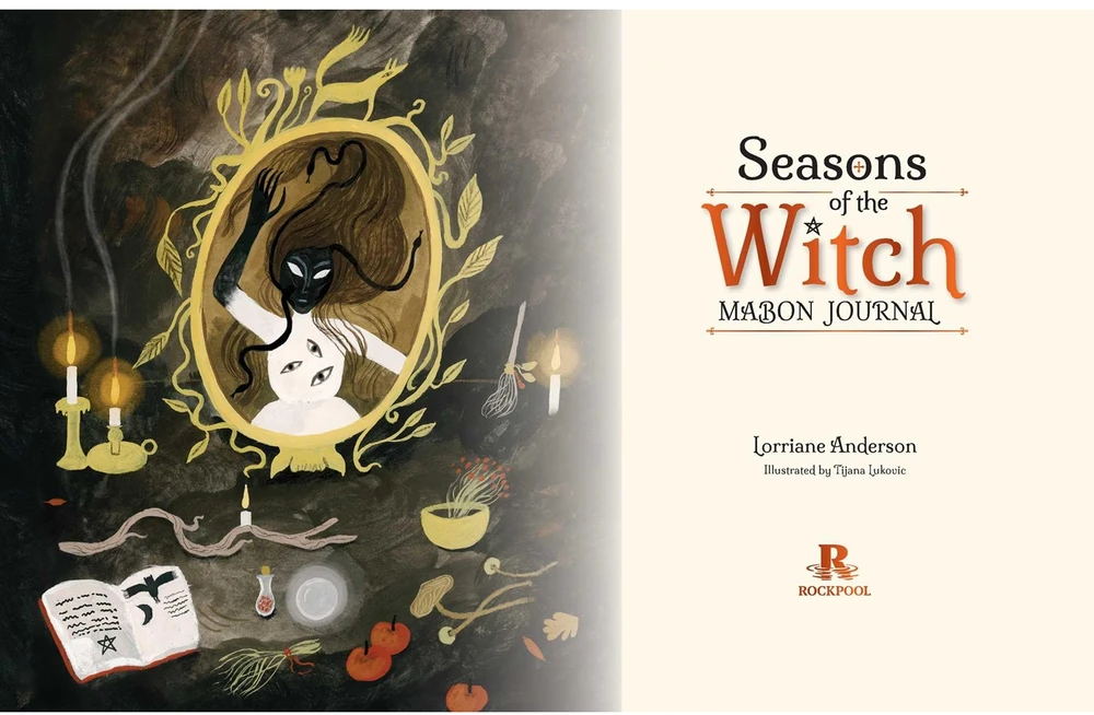 Rockpool Seasons of the Witch: Mabon užrašinė, 208 psl., anglų kalba