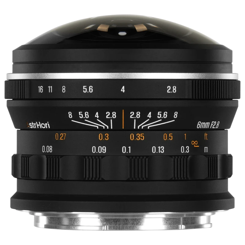 Žuvies akies (fisheye) objektyvas - AstrHori MF 6 mm f/2.8 Circular Fisheye Lens for Nikon Z