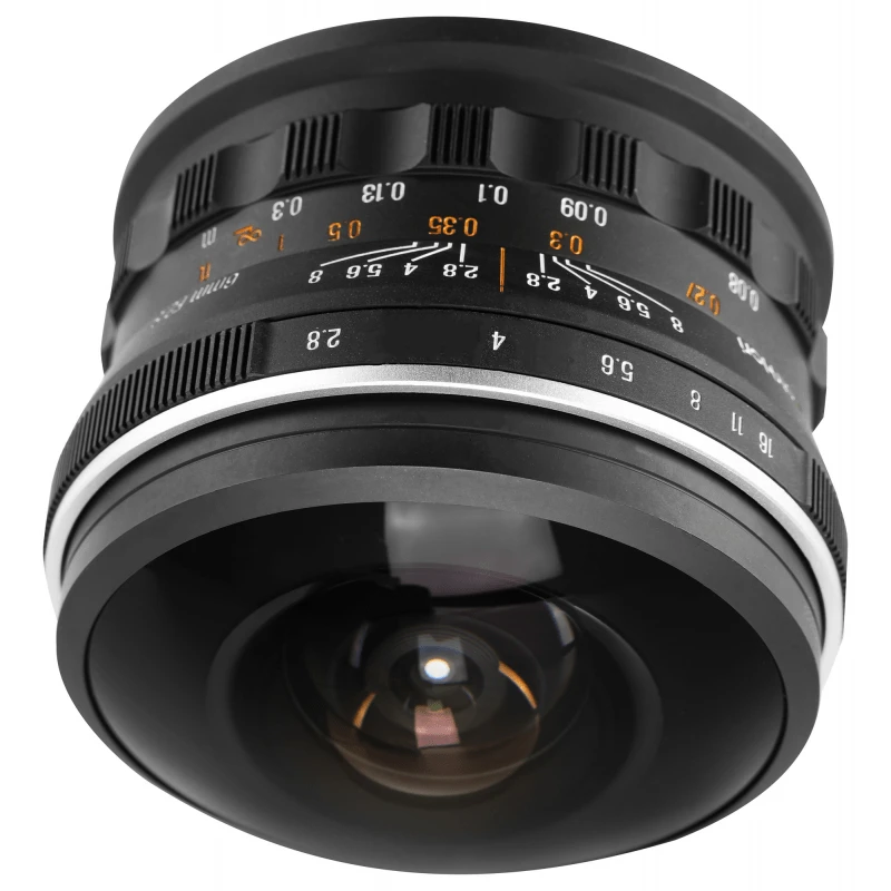 Žuvies akies (fisheye) objektyvas - AstrHori MF 6 mm f/2.8 Circular Fisheye Lens for Nikon Z