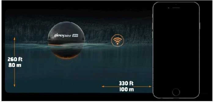 Deeper išmanusis sonaras Smart Sonar PRO Wifi
