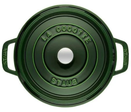 Zwilling Keptuvė - Staub Roaster Round 24cm 3.8L Ketaus Žalia