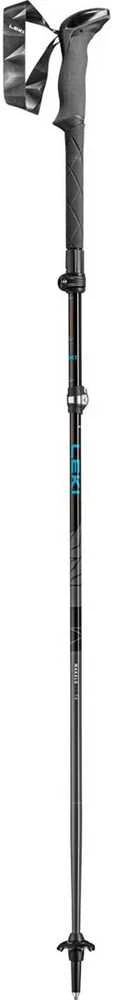 Trekking poles LEKI MAKALU FX TA, 110–130 cm, Juodas