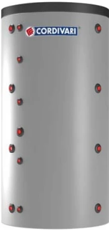 Apšiltinta akumuliacinė talpa Cordivari Puffer 800 l, VC tipo su ErP izoliacija be gyvatuko, 800 ml