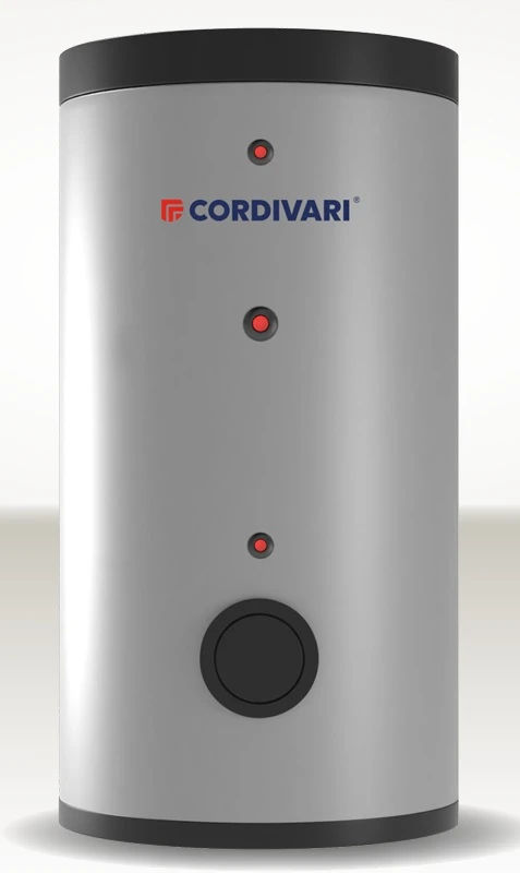 Cordivari Karšto vandens šildytuvas BOLLY 1 AP WB 500 L, su vienu gyvatuku 2,6 m², su kieta izoliacija