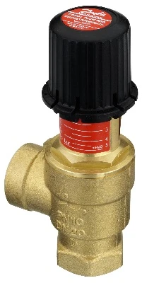 Danfoss Apvadinis ventilis AVDO 25, DN25, PN10, ribos 0.05-0.5 bar, kampinis