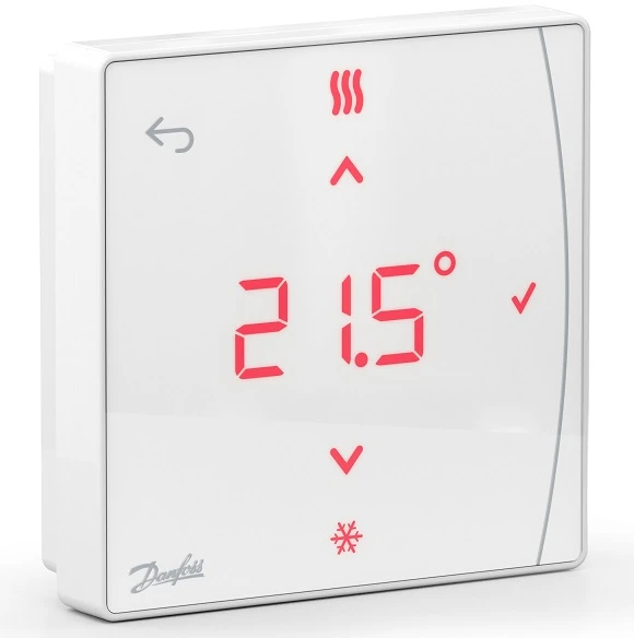 Šildymo valdymo sistema Danfoss Icon2, belaidis termostatas, su ekranu, virštinkinis