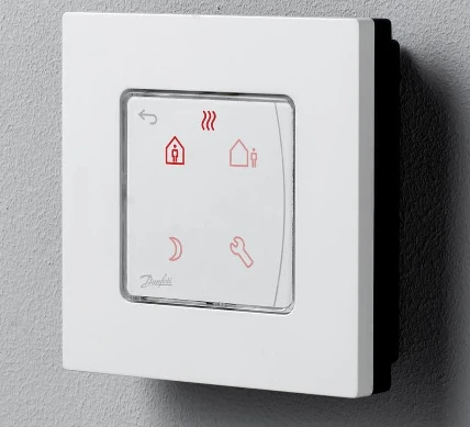 Šildymo valdymo sistema Danfoss Icon, termostatas 230V, programuojamas, virštinkinis
