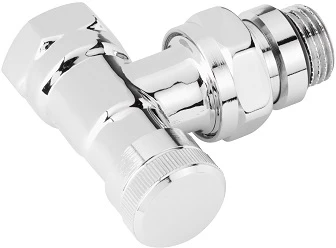 Danfoss Kampinis ventilis RLV 15V su drenažo chrom.