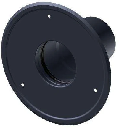 Darco Dekoratyvinis žiedas juodas ROZ080-CZ-1,2(ML)