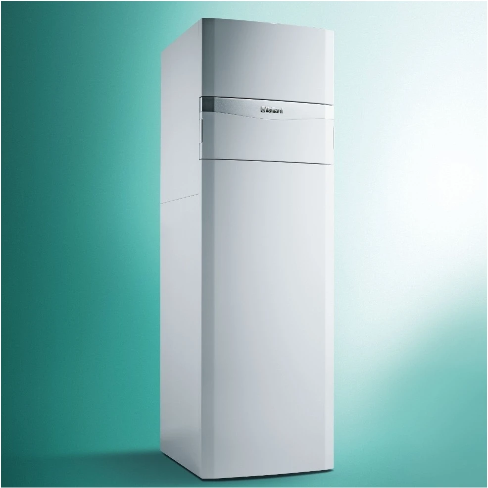 Dujinis kondensacinis katilas Vaillant ecoCOMPACT VSC 206/4 -5 su 150L boileriu, šild. galia 20kW, galia V.Š. 24,5 kW