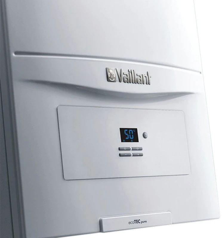 Dujinis kondensacinis katilas Vaillant ecoTEC PURE VUW 236/7-2 (H-INT III), šild. galia 18,5kW, K.V.R. galia 24kW