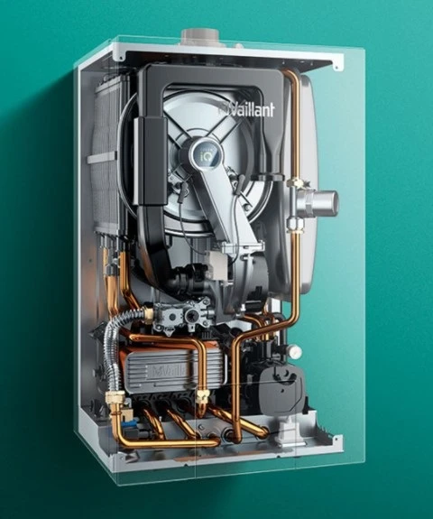 Dujinis kondensacinis katilas Vaillant ecoTEC plus VU 25CS/1-5 (N-INT3),šild. galia 24,7kW, galia V.Š. 27,5 kW(10043974)