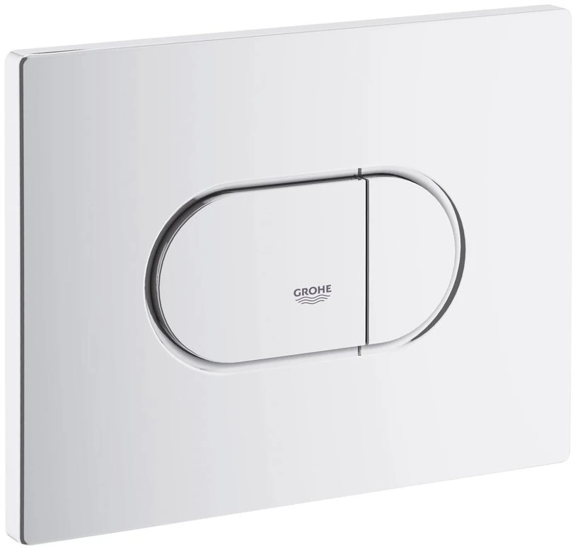Grohe Arena Cosmo mygtukas, horizontalus, baltas