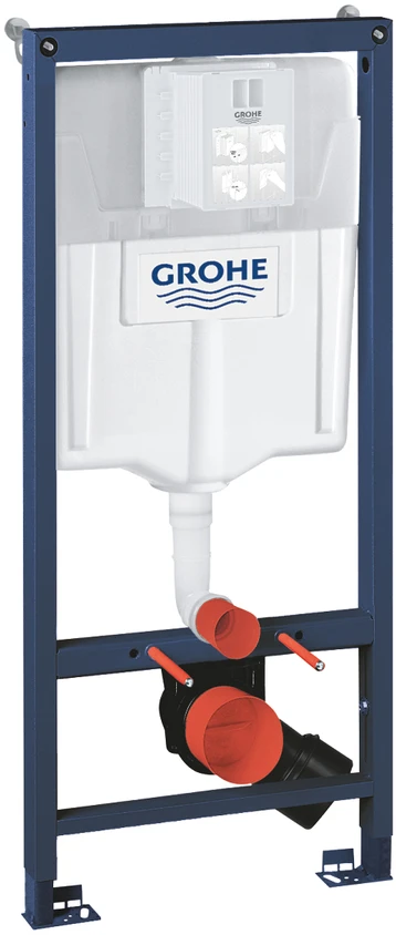 Grohe Komplektas – rėmas klozetui 2–1, 500x230 mm, h=1130 (mažiesiems mygtukams) + tvirtinimai