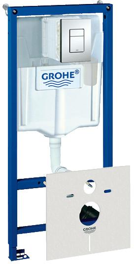 WC potinkinio rėmo komplektas GROHE Rapid SL (5 in 1), 38827000