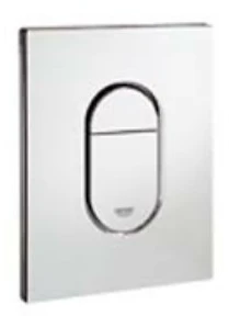 Grohe 5 in 1 komplektas – WC su sėdyne EuroCeramic, rėmas Rapid SL, chromuota nuleidimo plokštė Arena, lai