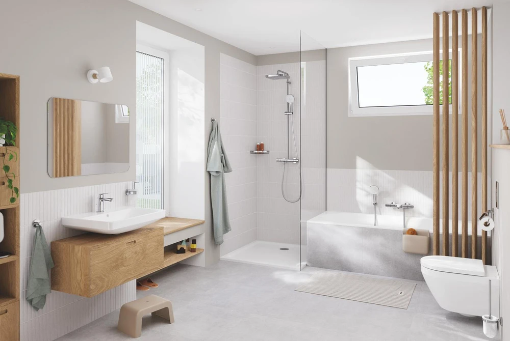 Grohe Termostatinė dušo sistema Tempesta Cosmo 250, 26689001