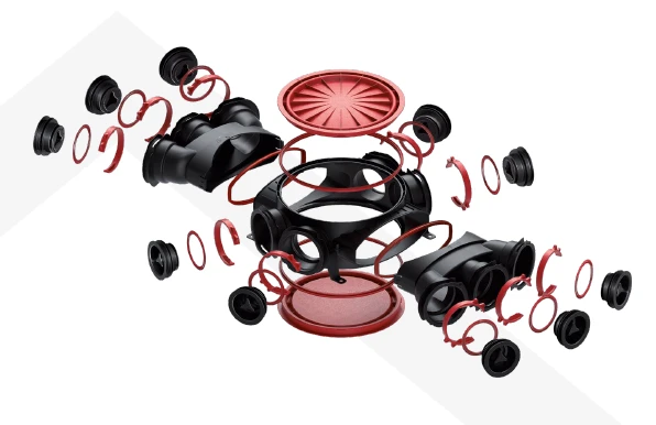 Kondicionierius Heatpex ARIA CONNECT kolektors DN75 (10 x 75mm)