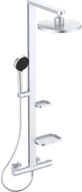 Ideal Standard Ideal_Standa TERMOSTATINIS DUŠO KOMPLEKTAS ALU+ SIDABRINIS MATINIS