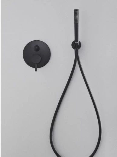 Rankinė dušo galva Ideal Standard, IdealRain Stick metalinė, Silk Juodas matinė juoda