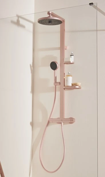 Ideal Standard Dušo sistema su termostatu „Ceratherm ALU+“, rozetė