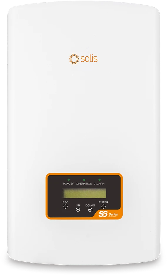 Inverteris Solis 1P S6 3,6 kW vienfazis, du MPP žiedai, 96,6% efektyvumas