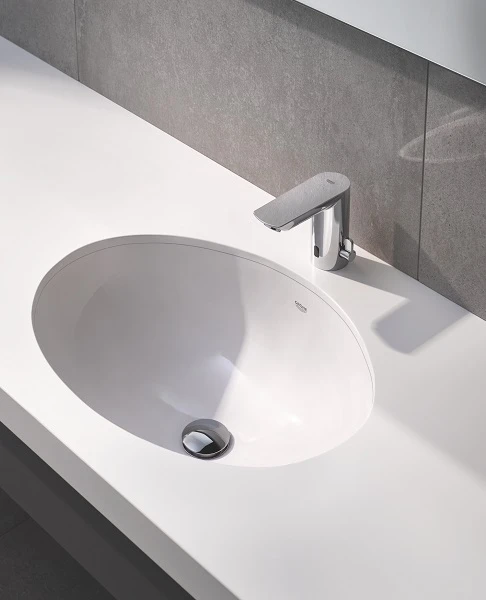 Grohe izlietne BauCeramic, 560x420 mm, zem virsmas, balta