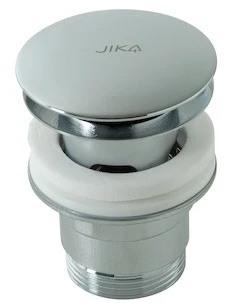 Jika Ventilis praustuvui Click-Clack, chromuotas su persipylimu