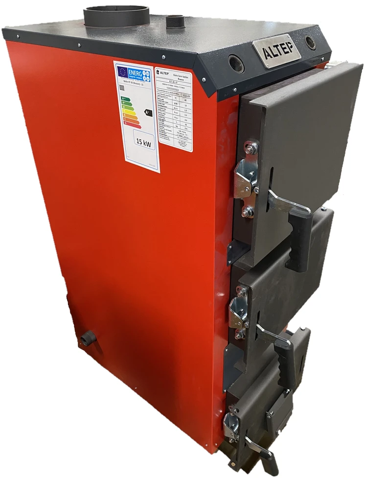 Kieto kuro katilas Altep APAT-REASON KT-3E, 25kW, apatinio degimo