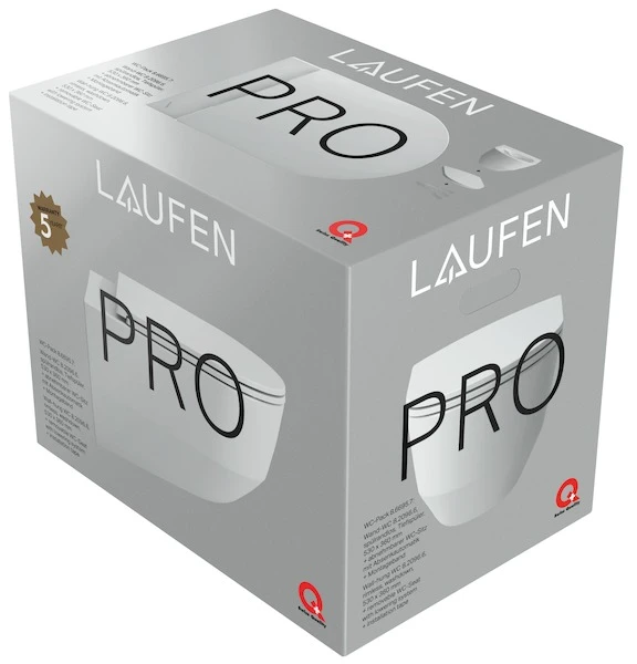 Pakabinamas klozetas Laufen Pro New su dangčiu Rimless H8669570000001