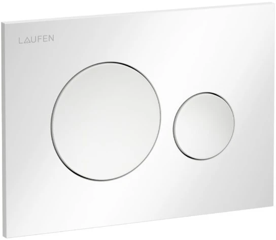 Laufen Nuleidimo mygtukas Ineo Moon, baltas