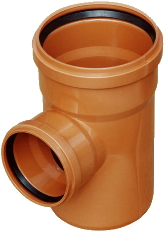 PVC lauko kanalizacijos trišakis PIPELIFE DN160 x 160 x 90°