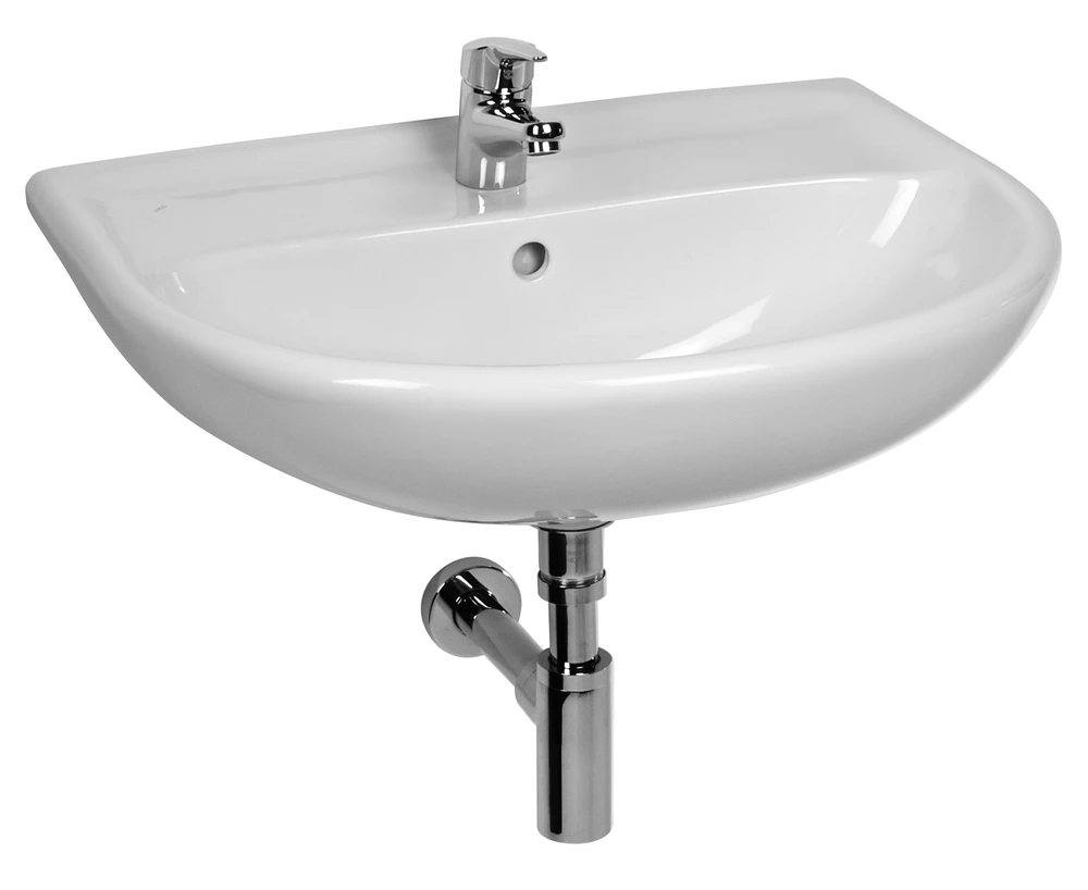 Jika izlietne Lyra Plus, 600x490 mm, balta
