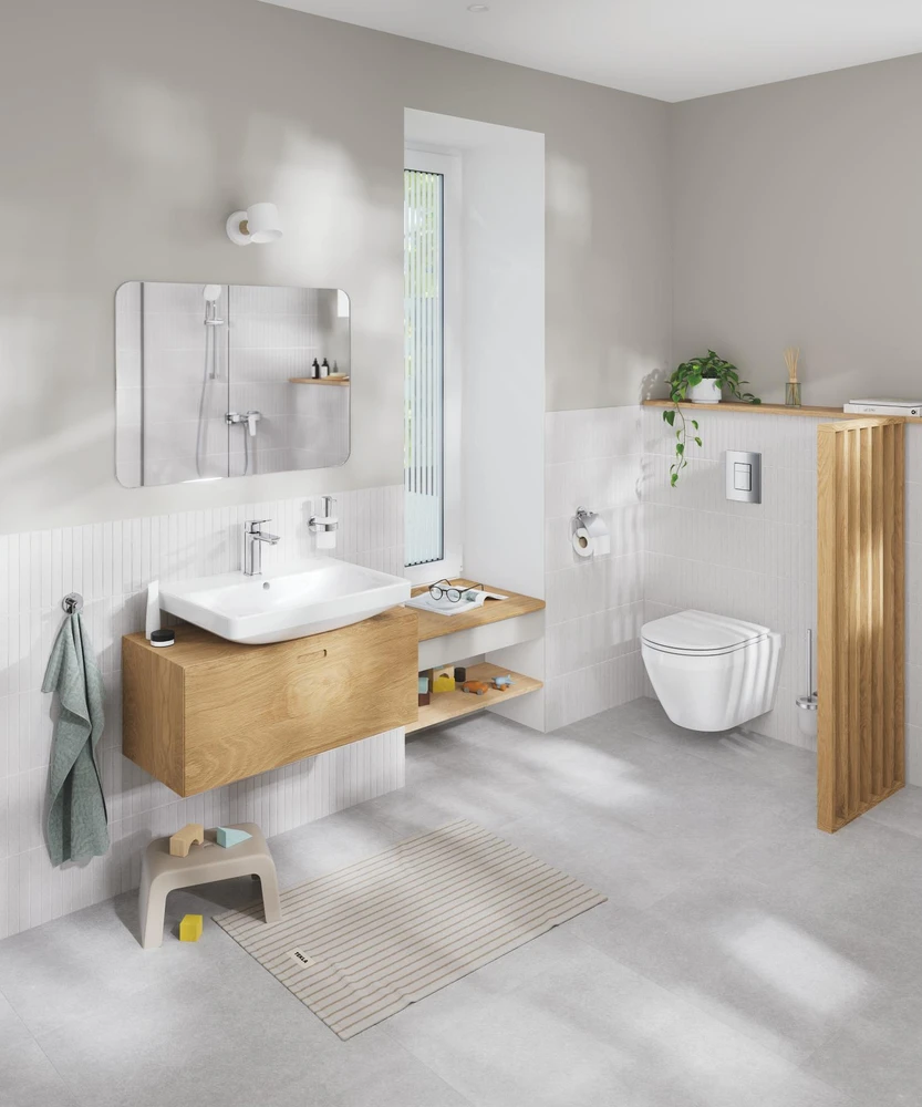 Grohe izlietnes maisītājs Cubeo M. ar pop-up. hroms
