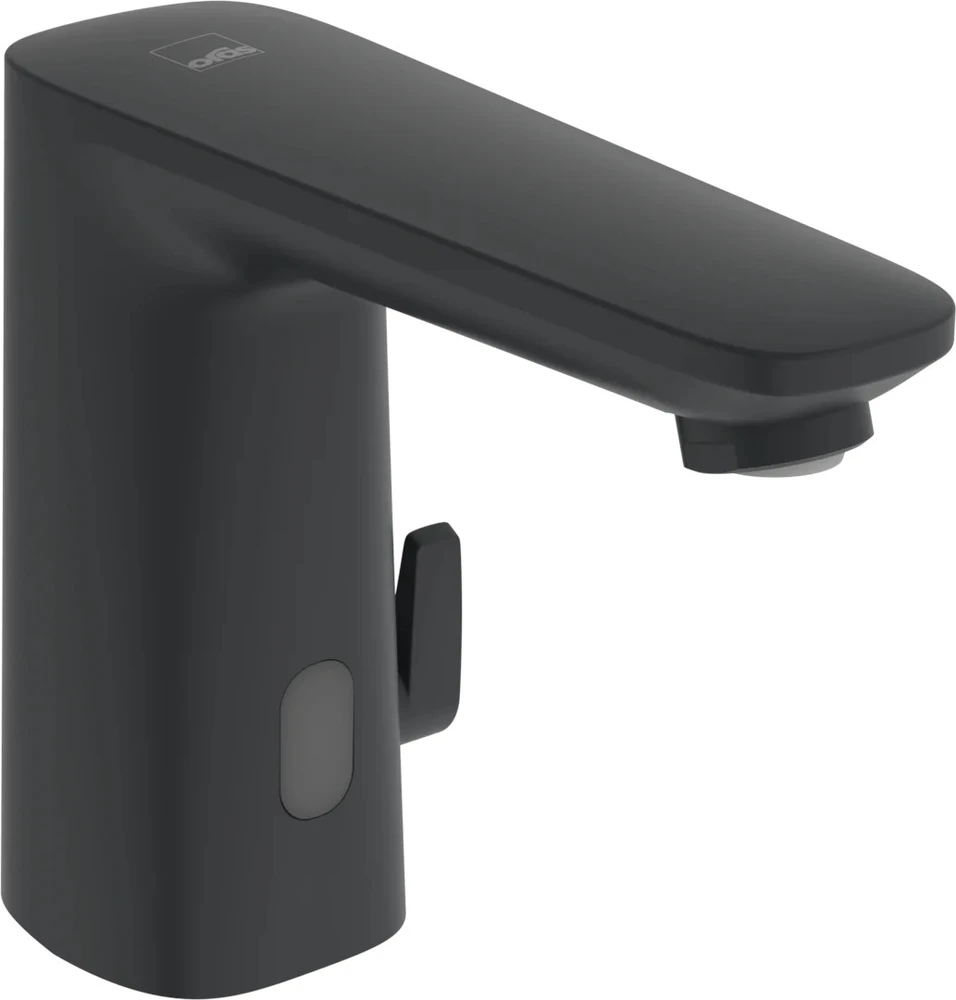 Praustuvo maišytuvas Oras Electra Safety, 3 V, BLUETOOTH, juodas matinis