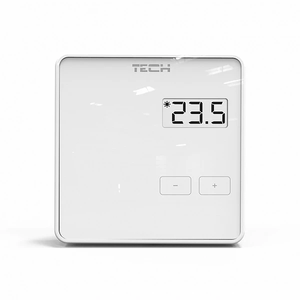 „Carruzzo Tech ST-294V1“ kambario valdiklis, laidinis, baltas