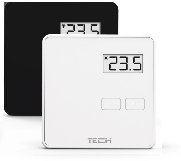 Programuojamas radiobanginis patalpos termostatas Tech EU-294-V2 baltas