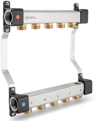 Rad.šildymo kolekt. KAN-therm InoxFlow RNN-11; žiedų sk.11; ilgis 590 mm