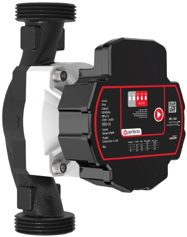 Šlapiojo rotoriaus siurblys Perfecta Core2 25U-6-130