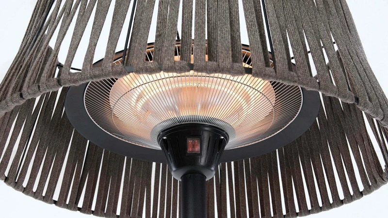 SUNRED | Šildytuvas | ARTIX M-SO BROWN, Corda Bright Stovintis | Infraraudonųjų spindulių | 2100 W | Ruda | IP44