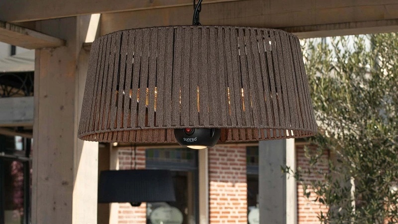 SUNRED | Šildytuvas | ARTIX M-HO BROWN, Corda Bright pakabinamas | Infraraudonųjų spindulių | 1800 W | Ruda | IP24
